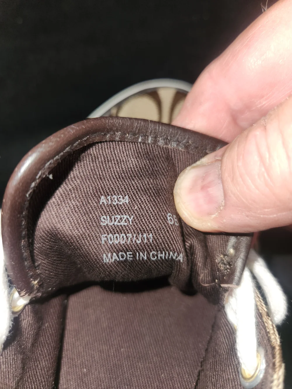 Coach Signature Canvas Sneakers in Brown and White